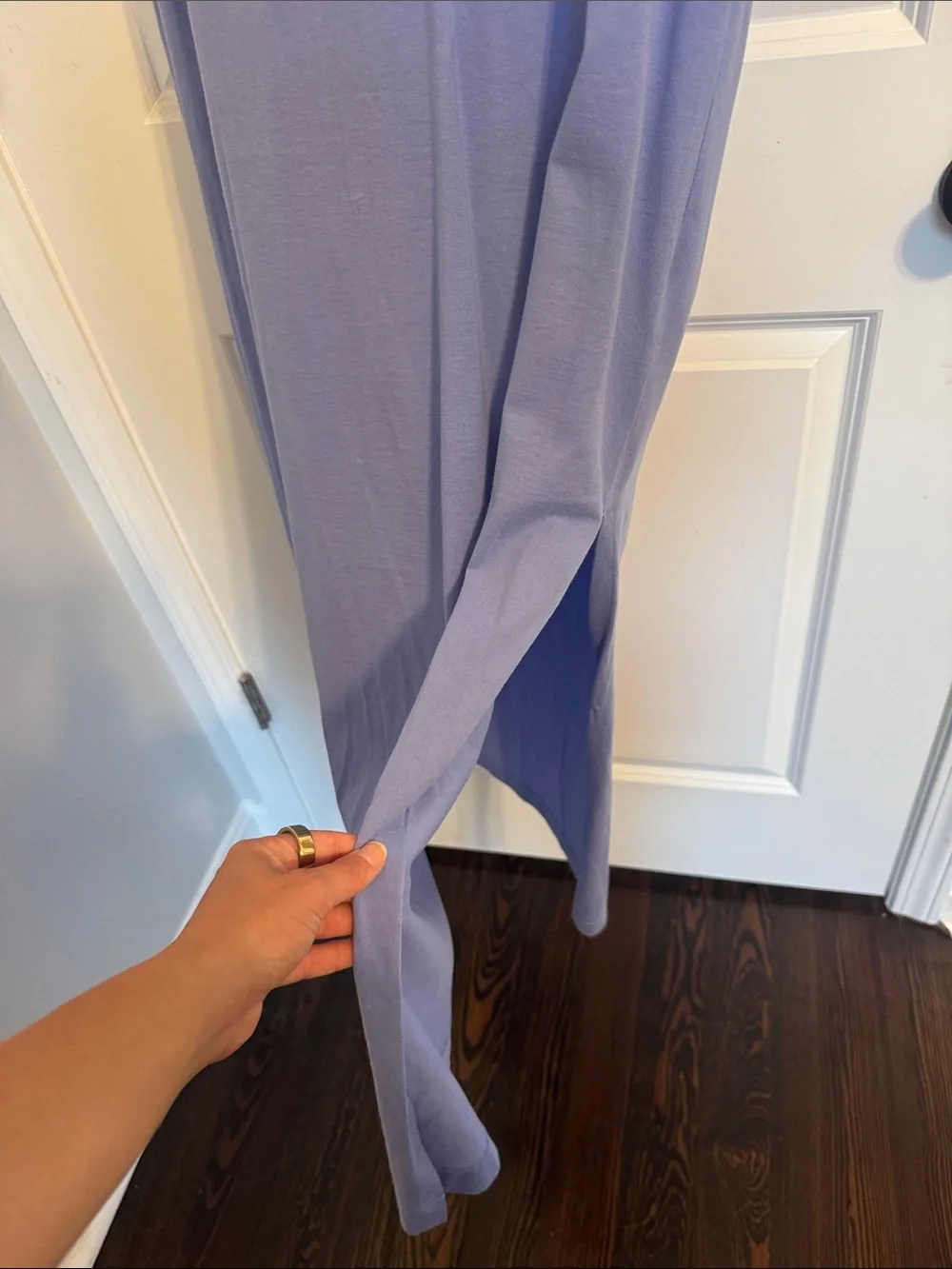 Abercrombie Sleeveless Lavender Blue Maxi Dress - Women
